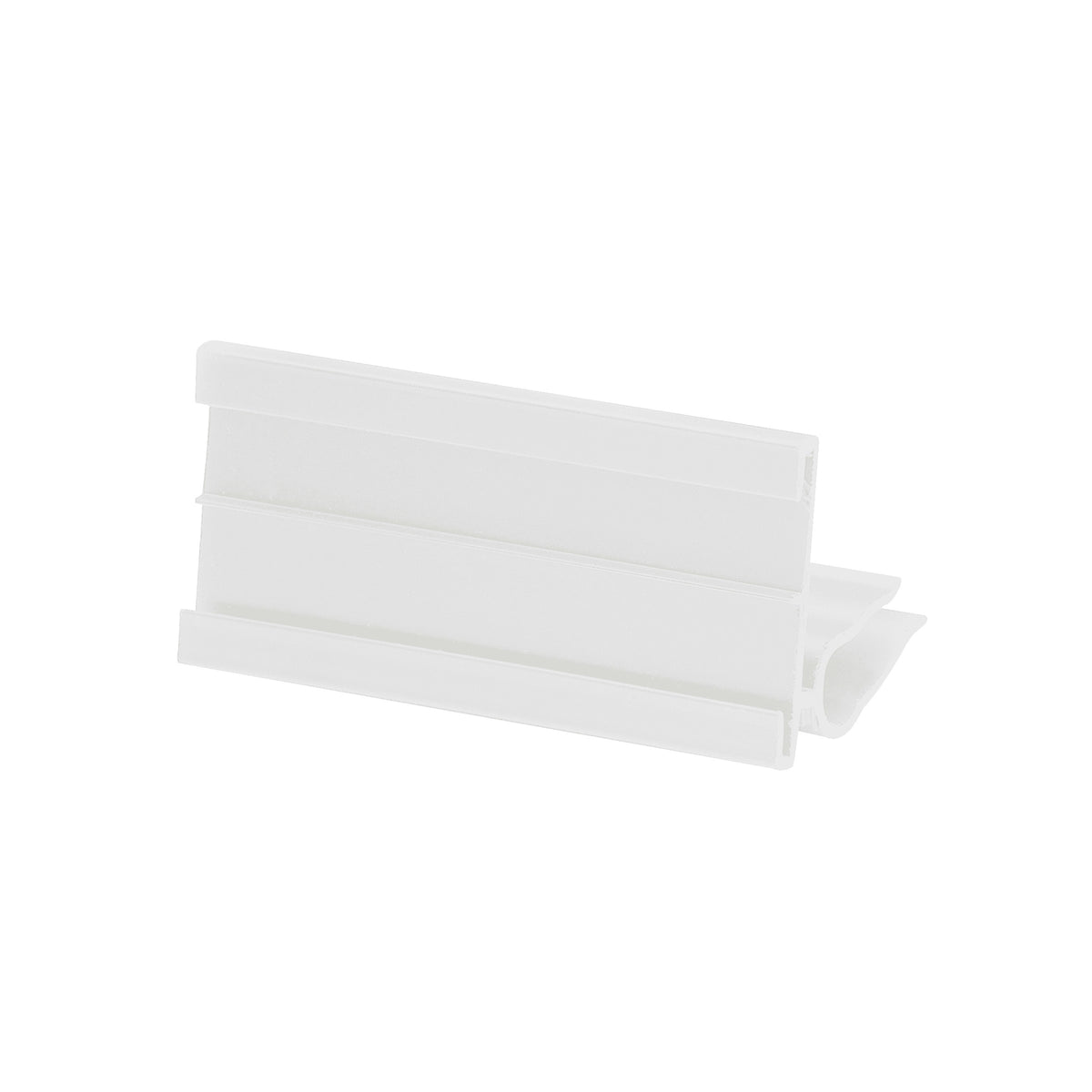 Elite Global Solutions TAG35112 Venetian Plastic Holder, 1 1/2" x 3 1/2" - White