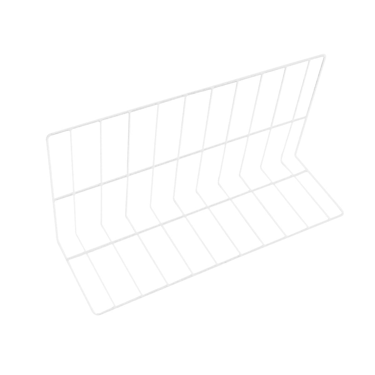 Elite Global Solutions Coated Metal Divider, Black - 12" x 24" x 8"