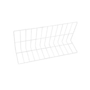 Elite Global Solutions Coated Metal Divider, Black - 12" x 28" x 8"