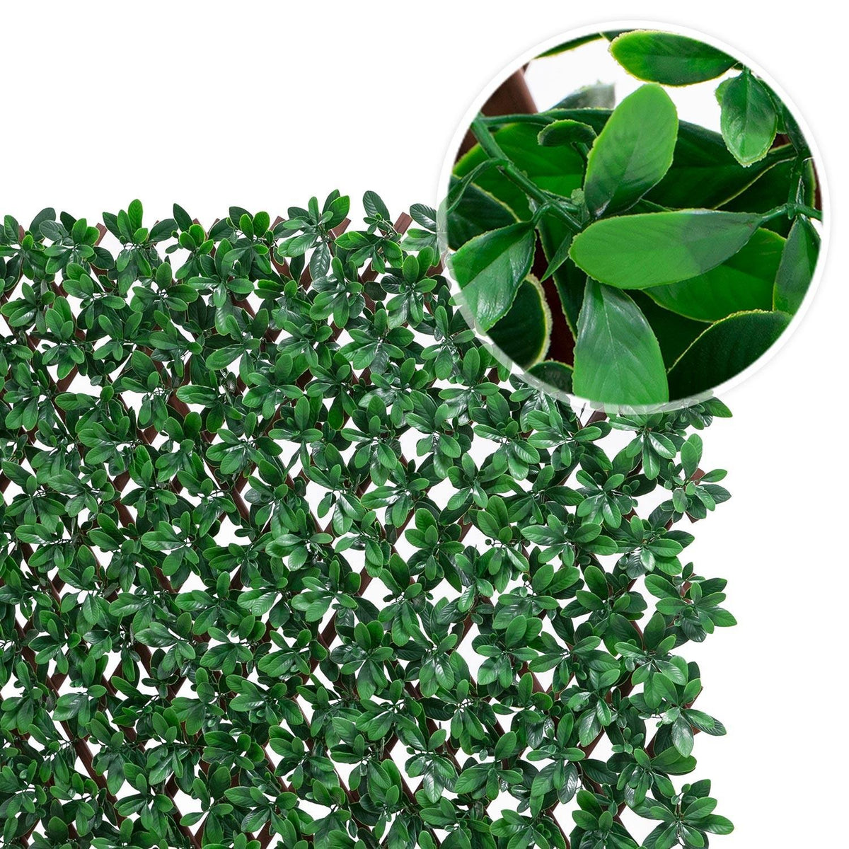 NatraHedge 1100 LDPE Plastic Privacy Fence, 12 - 50" x 20 - 124", Green - photo 2