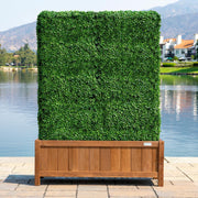NatraHedge 1250-Boxwood LDPE Plastic Freestanding Hedge, 13" x 40", Green - photo 5