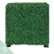 NatraHedge 1250-Boxwood LDPE Plastic Freestanding Hedge, 13" x 40", Green - 90"