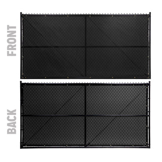 FenceScreen 350-50 Privacy Screen, 50' Long, Green - 4'