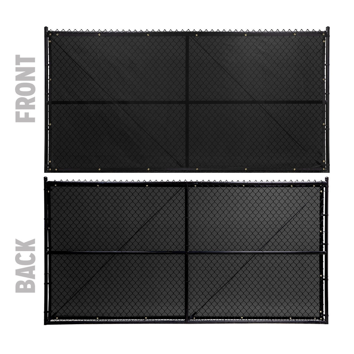FenceScreen 350-50 Privacy Screen, 50' Long, Green - 5'