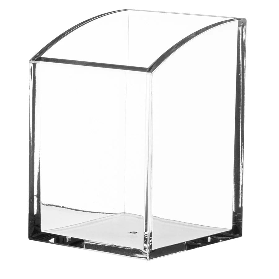 Kantek AD20 Acrylic Pencil Cup, 2 3/4" Wide, Clear - photo 2