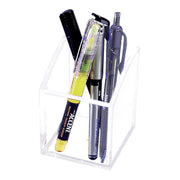 Kantek AD20 Acrylic Pencil Cup, 2 3/4" Wide, Clear - Default Title