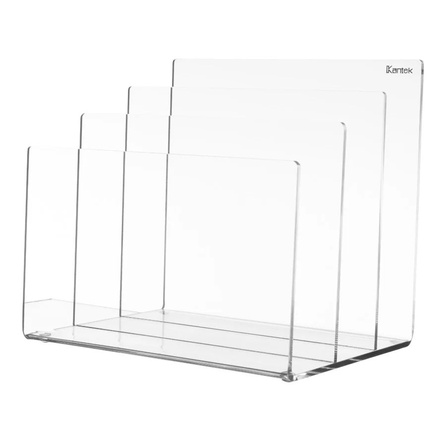 Kantek AD45 Acrylic Sorter, 6 1/2" x 8", Clear - photo 2