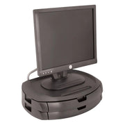 Kantek MS200B Stand, 18" Wide, Black - Default Title