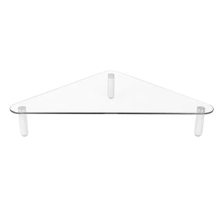 Kantek MS390 Glass Monitor Riser, 19 3/4" Wide, Clear - Default Title