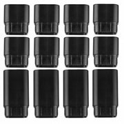 Kantek MS499 Plastic Legs, Black, 12/Set - Default Title