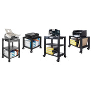 Kantek Printer Stand, 20" Wide, Black - photo 4