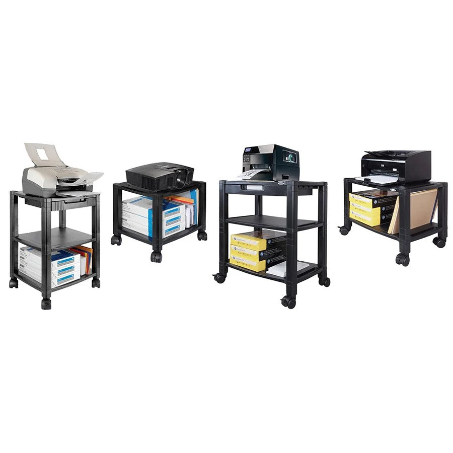 Kantek Printer Stand, 20" Wide, Black - photo 4