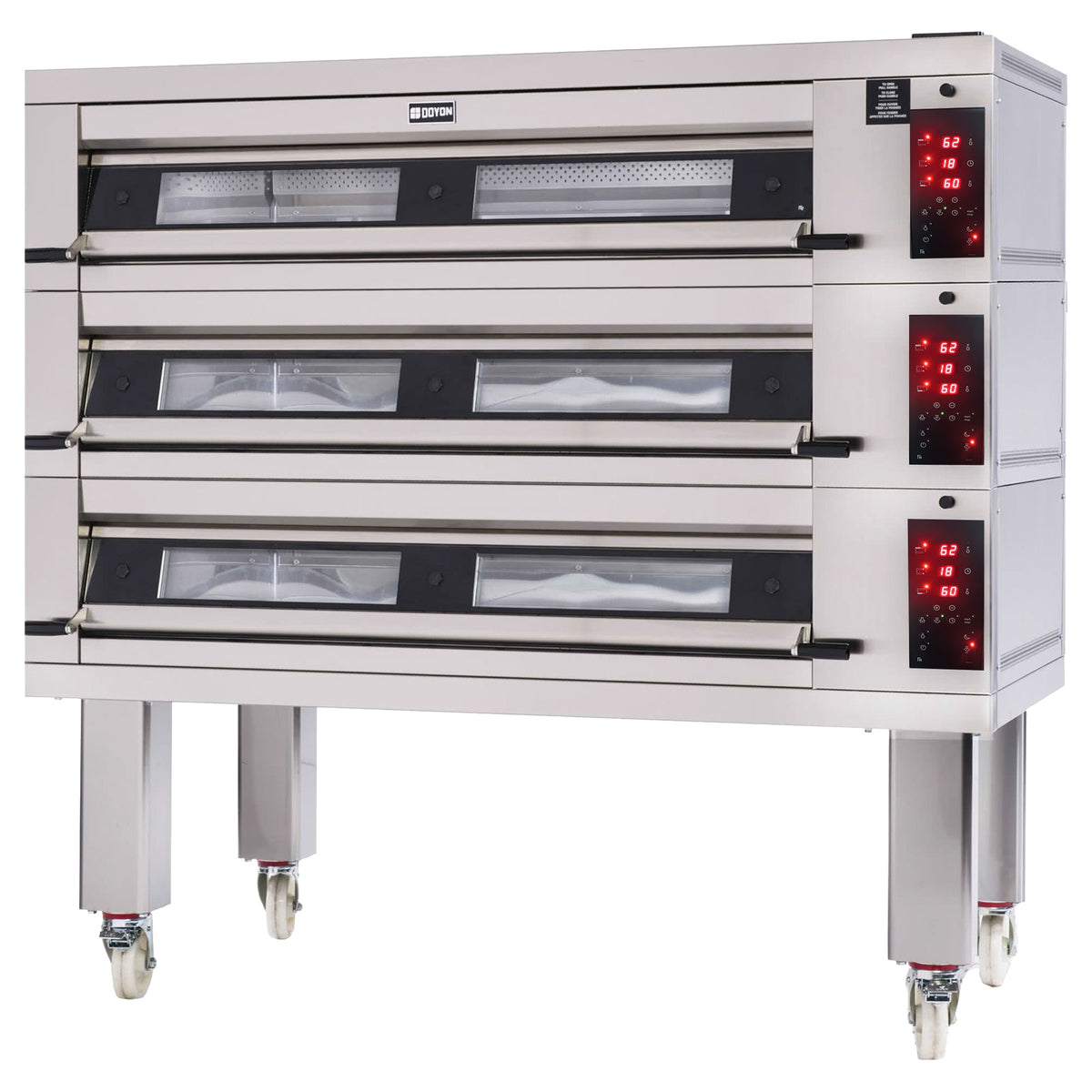 Doyon Deck Oven, 75" Wide, 208V 3 phase - 75 5/8"