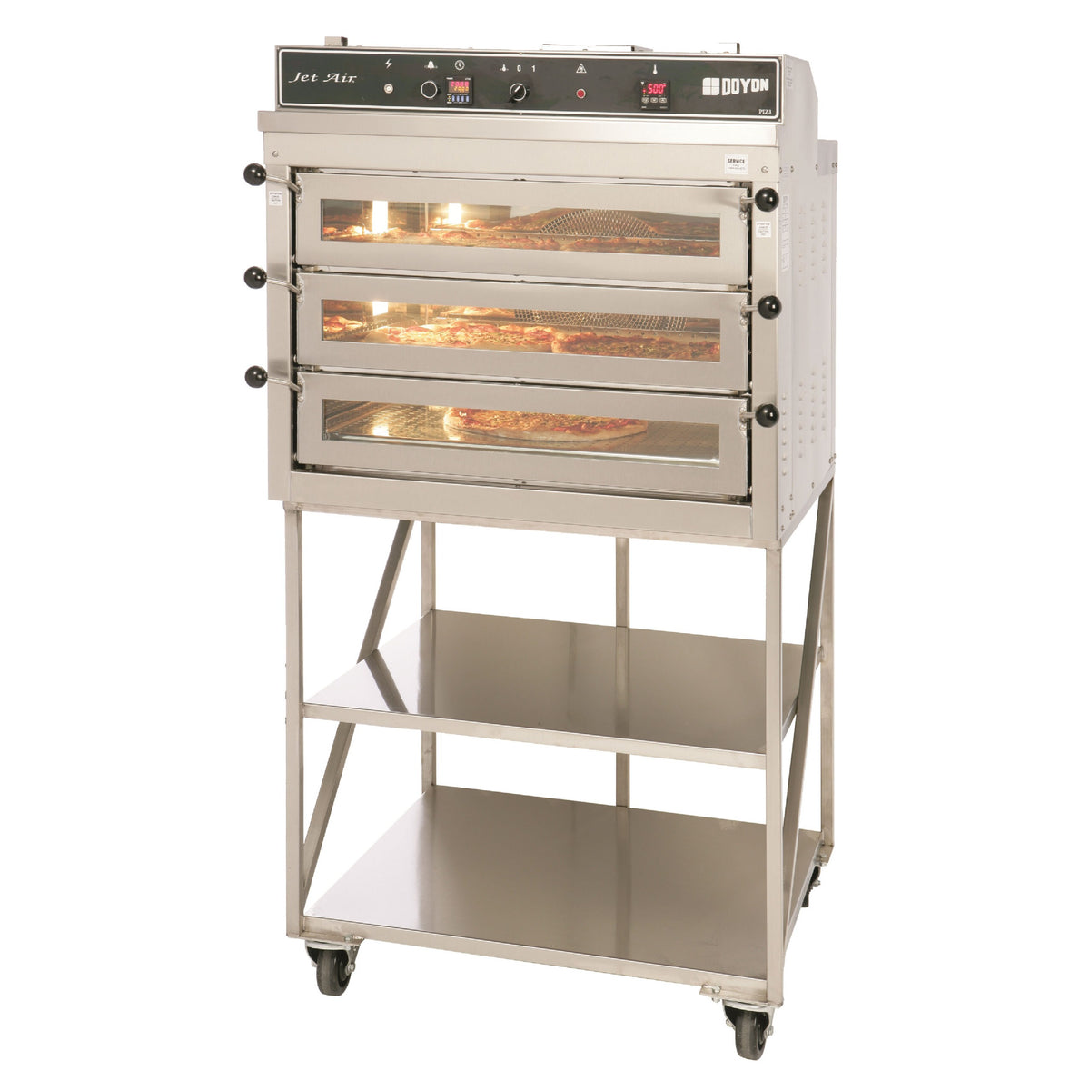 Doyon PIZ3 Pizza Deck Oven, 35 7/8" Wide - 220V