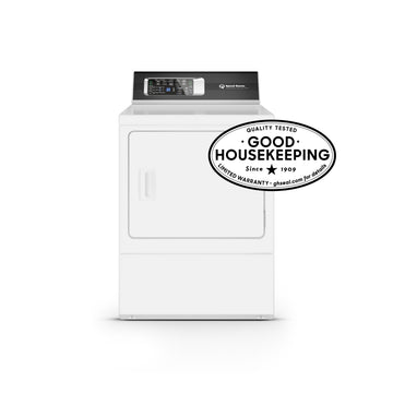 Speed Queen Dryer, 7 cu. ft., White - 240V