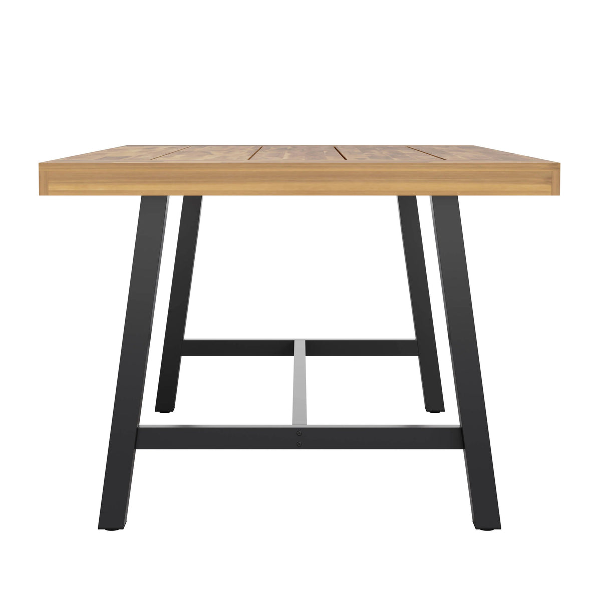 Flash Furniture TT-TT01122-1A-NAT-GG Table, 67" Wide, Brown - photo 8