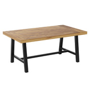 Flash Furniture TT-TT01122-1A-NAT-GG Table, 67" Wide, Brown - Default Title
