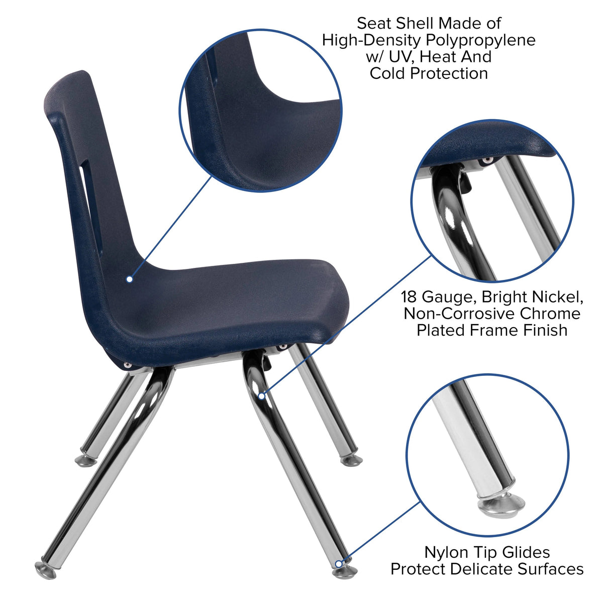 Flash Furniture ADV-SSC Chair, Black - photo 3