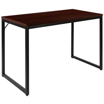 Flash Furniture Desk, 47 1/4" Wide - Mahogany Black