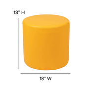 Flash Furniture ZB-FT-045R-18 Vinyl Modular Ottoman, 440 lb. Capacity - photo 3