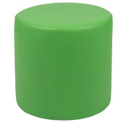 Flash Furniture ZB-FT-045R-18 Vinyl Modular Ottoman, 440 lb. Capacity - Green
