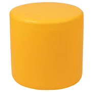 Flash Furniture ZB-FT-045R-18 Vinyl Modular Ottoman, 440 lb. Capacity - Yellow