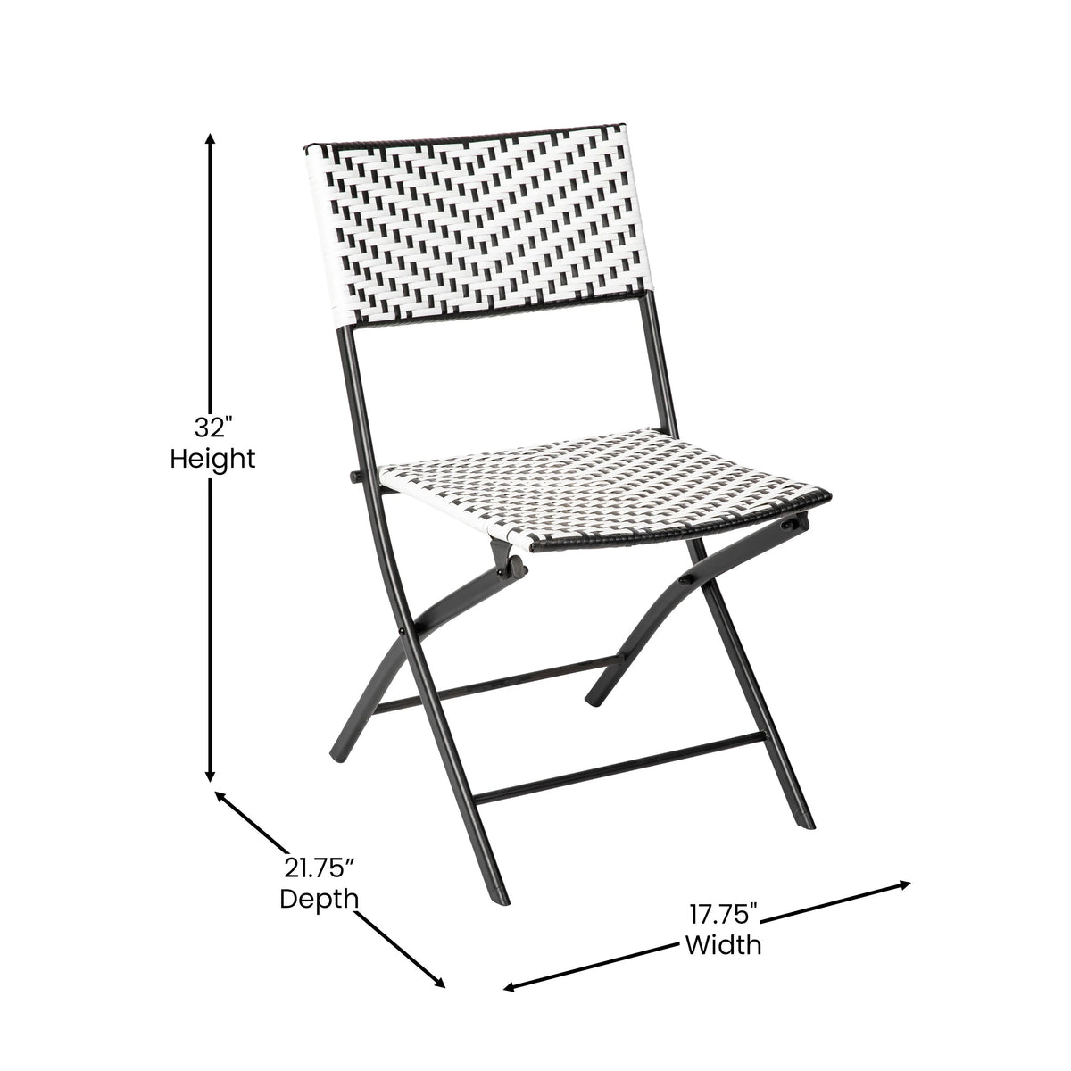 Flash Furniture 2-FV-FWA086 Chair, 17 3/4" Wide, 2/Case - photo 4