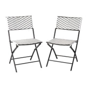 Flash Furniture 2-FV-FWA086 Chair, 17 3/4" Wide, 2/Case - Black Black
