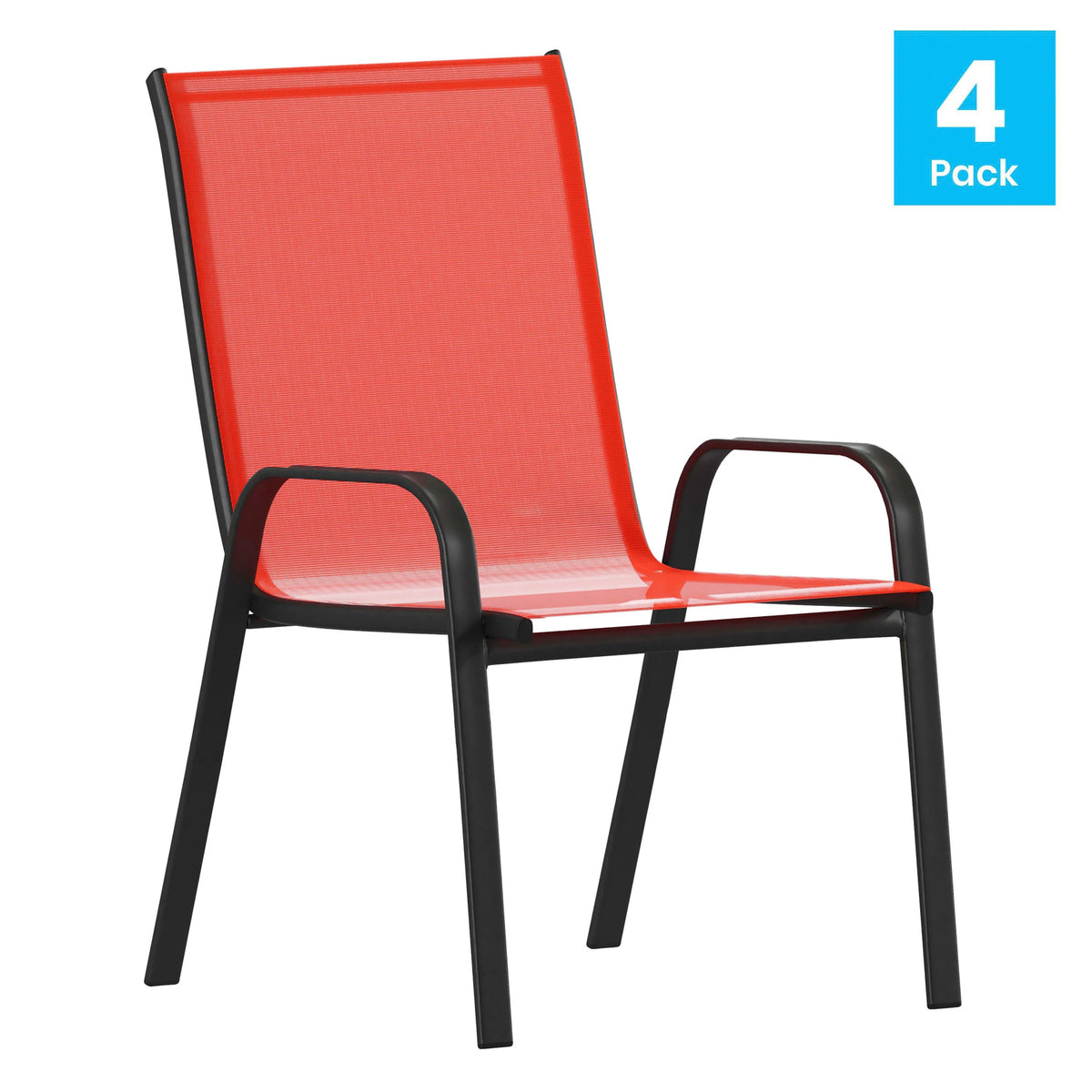 Flash Furniture 4-JJ-303C-NV-GG Chair, 21 1/4" Wide, 4/Case - photo 2
