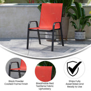 Flash Furniture 4-JJ-303C-NV-GG Chair, 21 1/4" Wide, 4/Case - photo 4