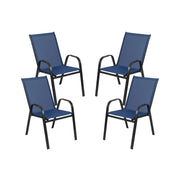 Flash Furniture 4-JJ-303C-NV-GG Chair, 21 1/4" Wide, 4/Case - Default Title