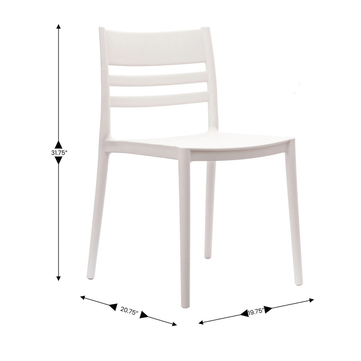 Flash Furniture DHF-317-APP Bridgeport Chair, 19 3/4" Wide - photo 2