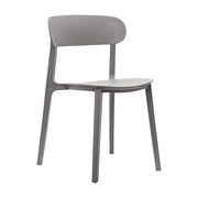 Flash Furniture DHF-340-APP Dover Chair, 19" Wide - Gray