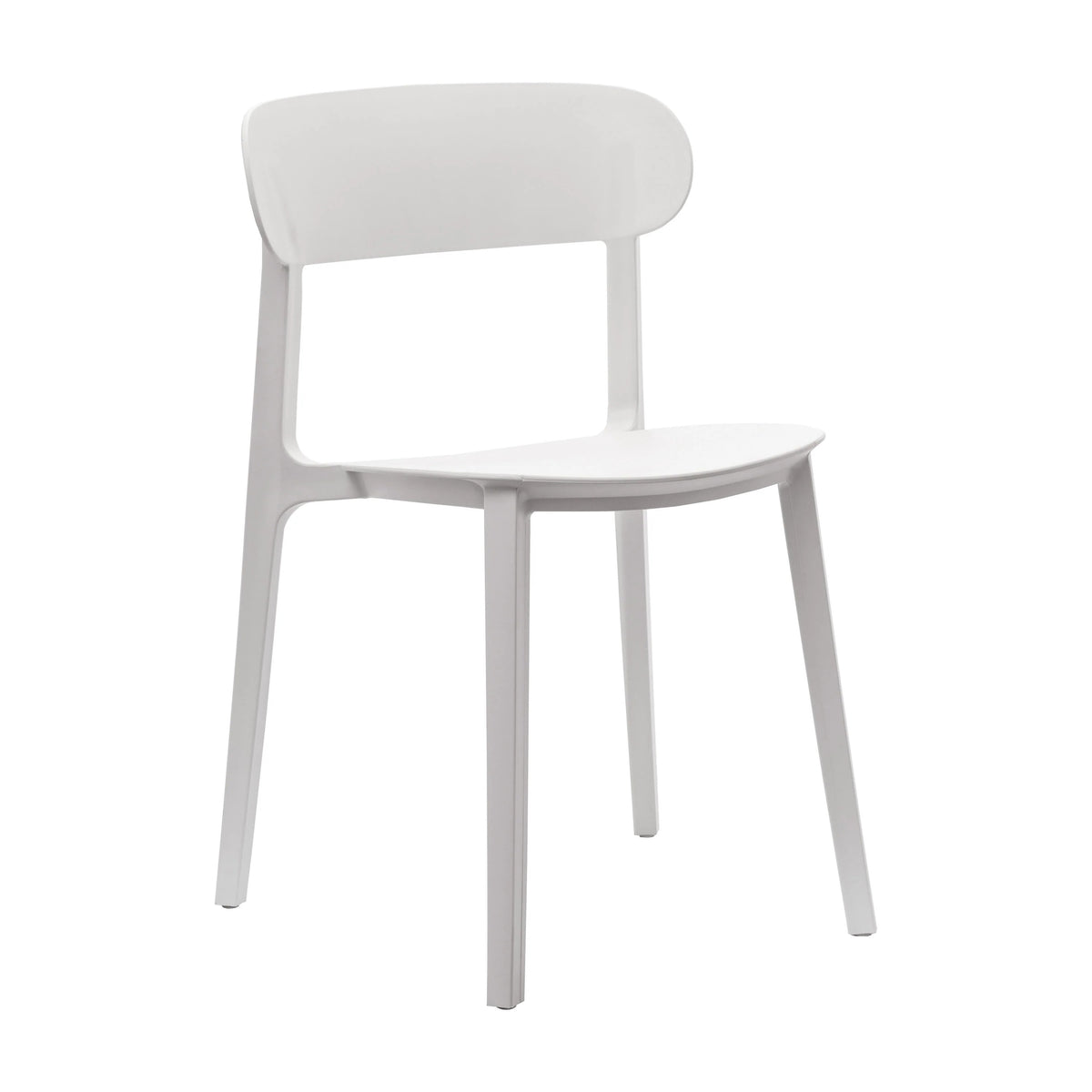 Flash Furniture DHF-340-APP Dover Chair, 19" Wide - White