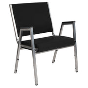 Flash Furniture XU-DG Chair, 26 1/2" Wide, Black - Arm Chair Contemporary Solid Back