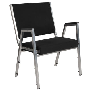 Flash Furniture XU-DG Chair, 26 1/2" Wide, Black - Arm Chair Contemporary Solid Back