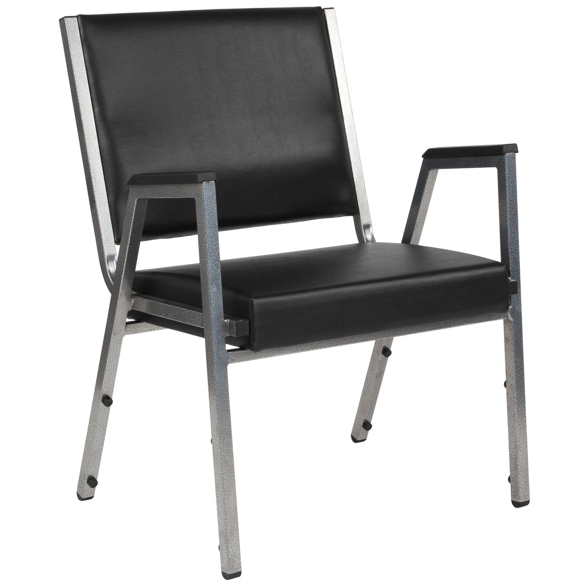 Flash Furniture XU-DG Chair, 26 1/2" Wide, Black - Arm Chair Contemporary Solid Back