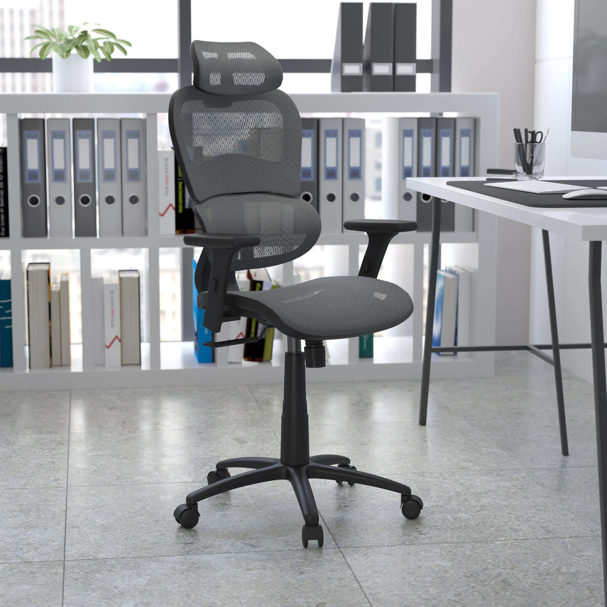 Flash Furniture H-LC-1388F-1K Office Chair, 28" Wide - photo 2