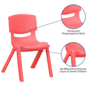 Flash Furniture 4-YU-YCX4-001 Whitney Chair Set, 13 1/4" Wide, 4/Set - photo 4