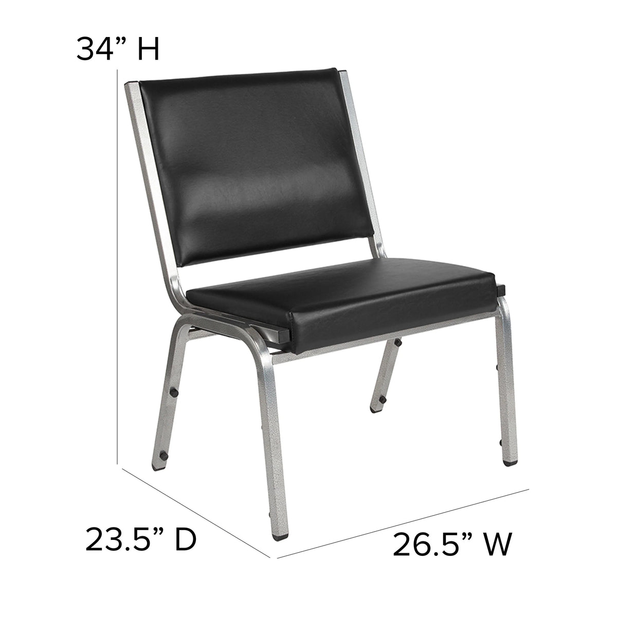Flash Furniture XU-DG Chair, 26 1/2" Wide, Black - photo 8