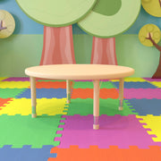 Flash Furniture YU-YCX Activity Table, 14 1/2 - 23 3/4" High, Beige - photo 7