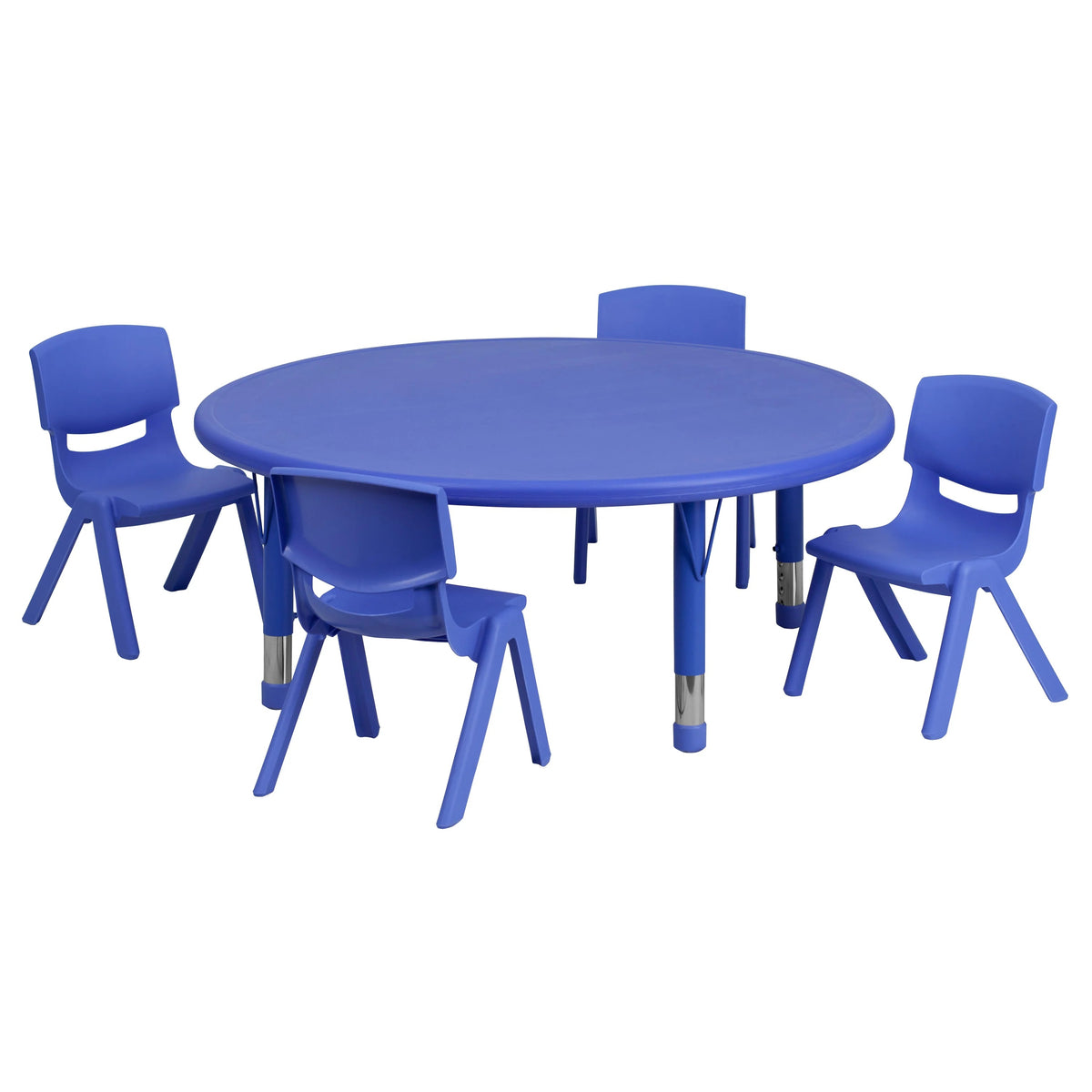 Flash Furniture YU-YCX-0053-2-ROUND-TBL Table, 45" Diameter - Blue