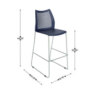 Flash Furniture RUT-498A-BS Hercules Bar Stool, 19 3/4" Wide - photo 3