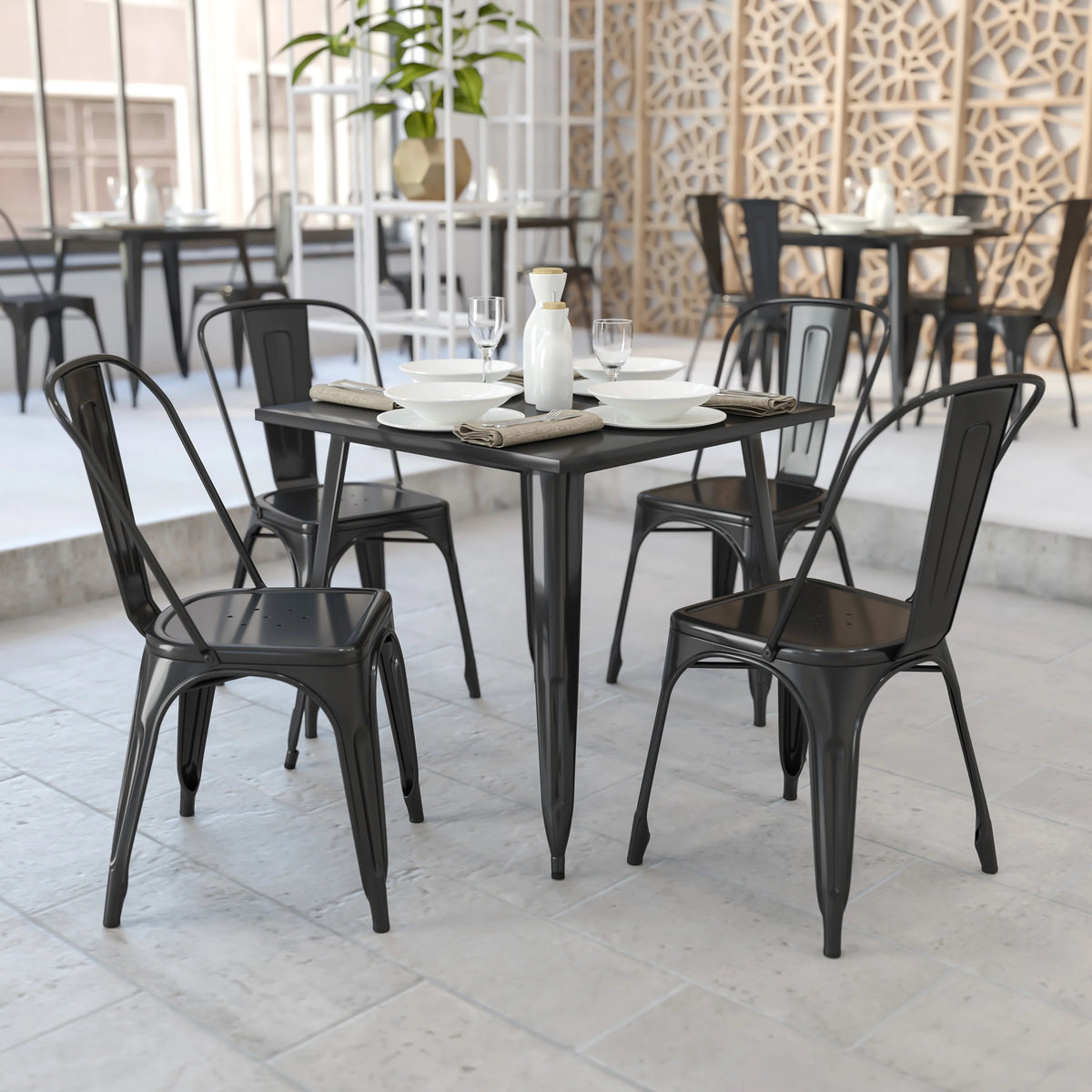 Flash Furniture Table, Black - photo 2