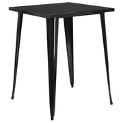 Flash Furniture CH-51040-40 Table, 33 1/4" x 33 1/4" - Black