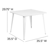 Flash Furniture Table, Black - photo 7