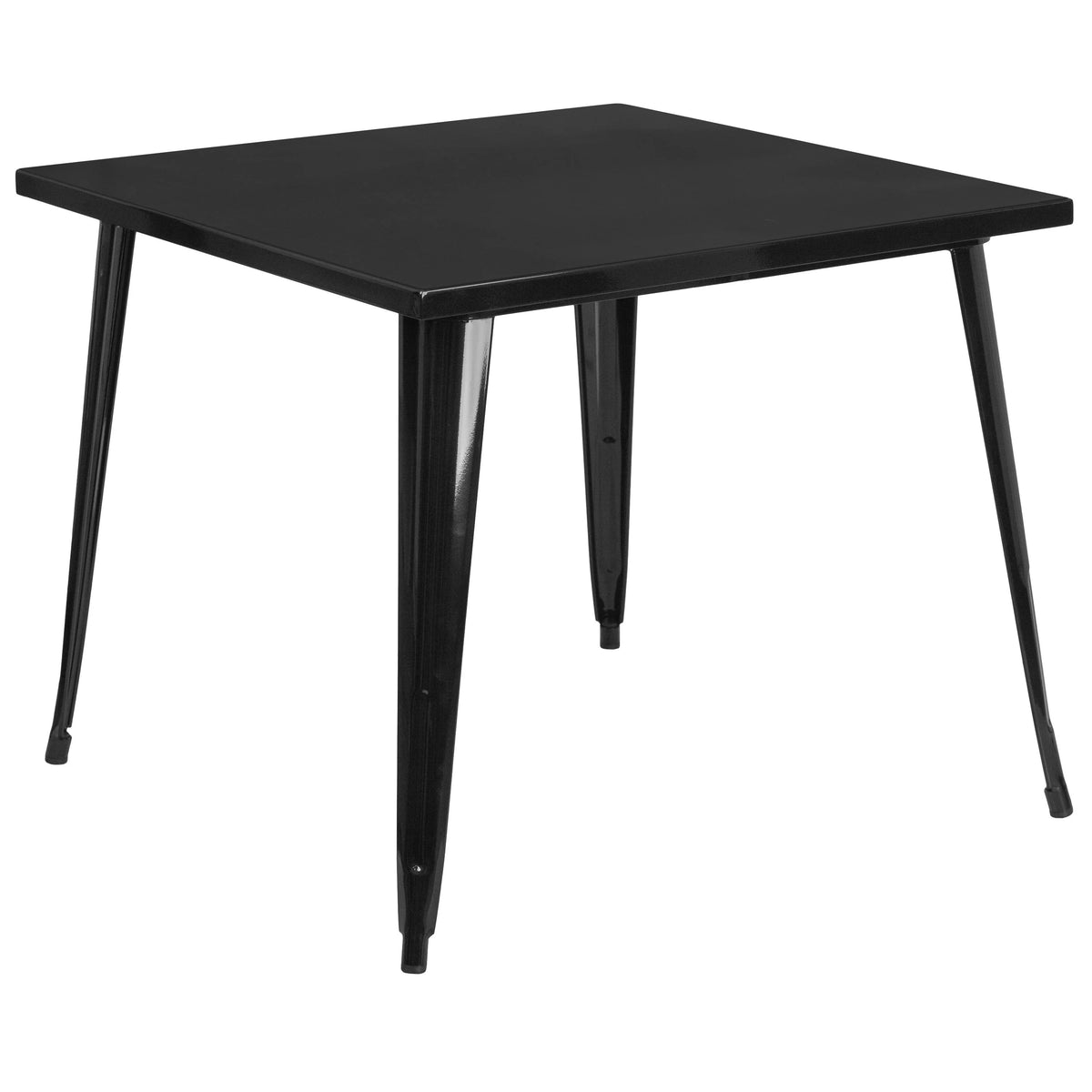 Flash Furniture Table, Black - 35 1/2"