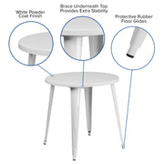 Flash Furniture CH-51090-29-BQ-GG Table, 29 1/2" High, Black - photo 6