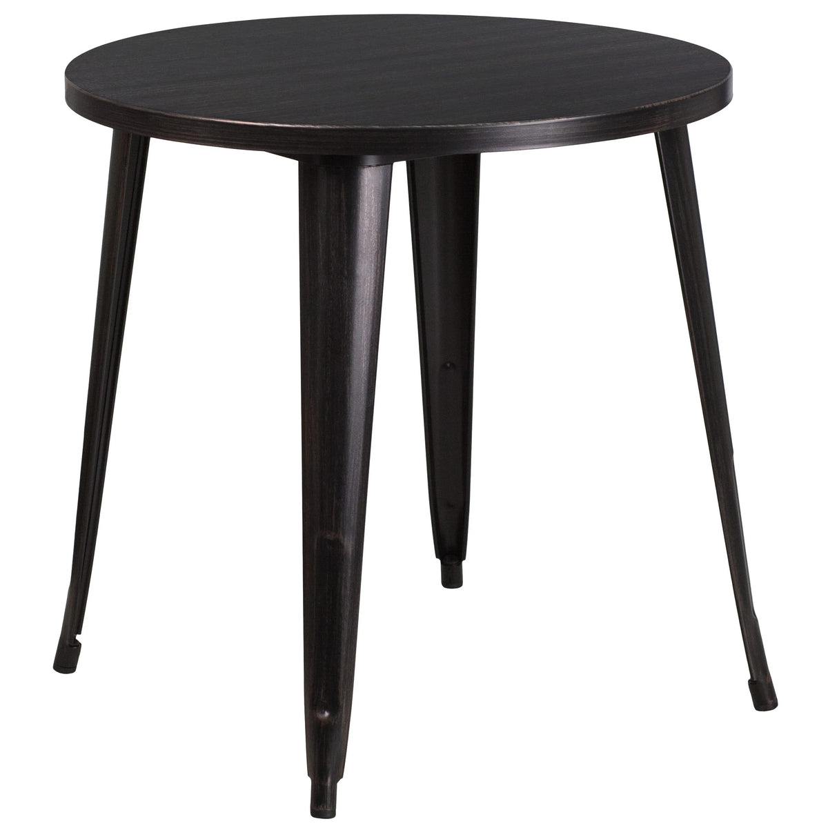 Flash Furniture CH-51090-29-BQ-GG Table, 29 1/2" High, Black - Default Title