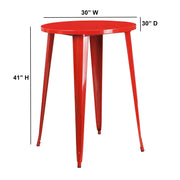 Flash Furniture CH-51090-40 Table, 30" Diameter - photo 5